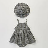 Conjunto com Chapéu Infantil Veraneio