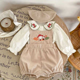 Conjunto Bordado Bebê Mush