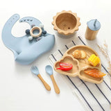 Kit Introdução Alimentar para Bebê Clouds